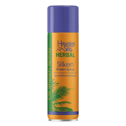 Hawaiian Silky Herbal Oil Sheen Spray