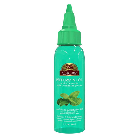 Okay Skin Care  Hair Oil Peppermint