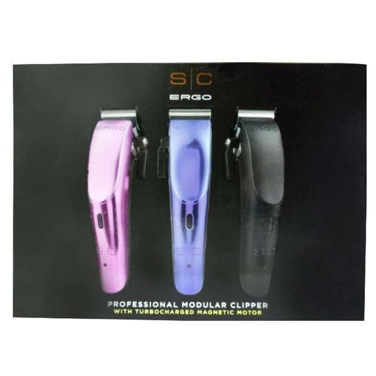 Stylecraft Magnetic Ergo Clipper Matte Black  Matte Metallic Blue  Matte Metallic Pink