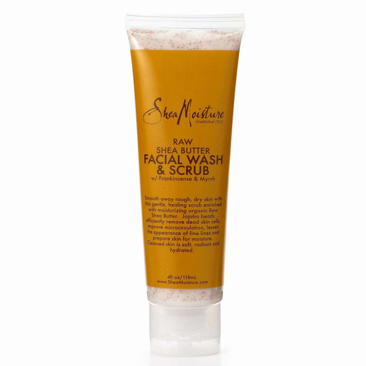 Shea Moisture Raw Shea Butter Facial Wash  Scrub